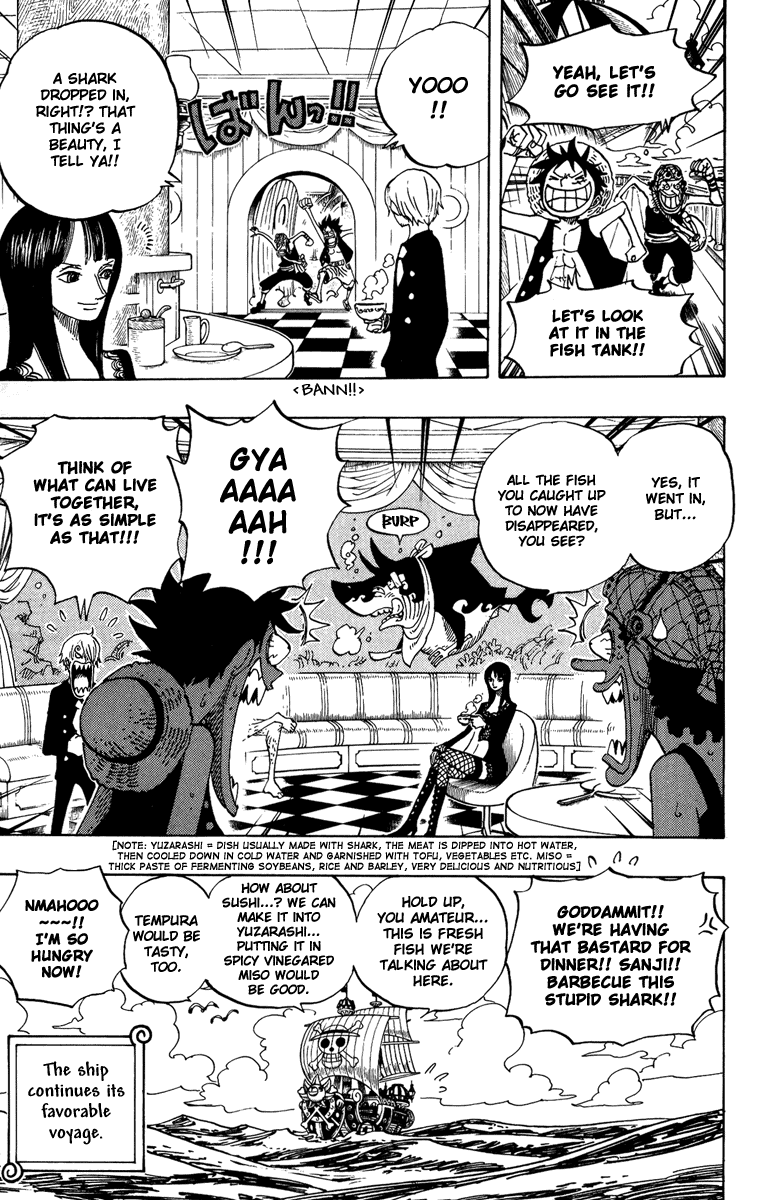 One Piece, Chapter 442 image 03